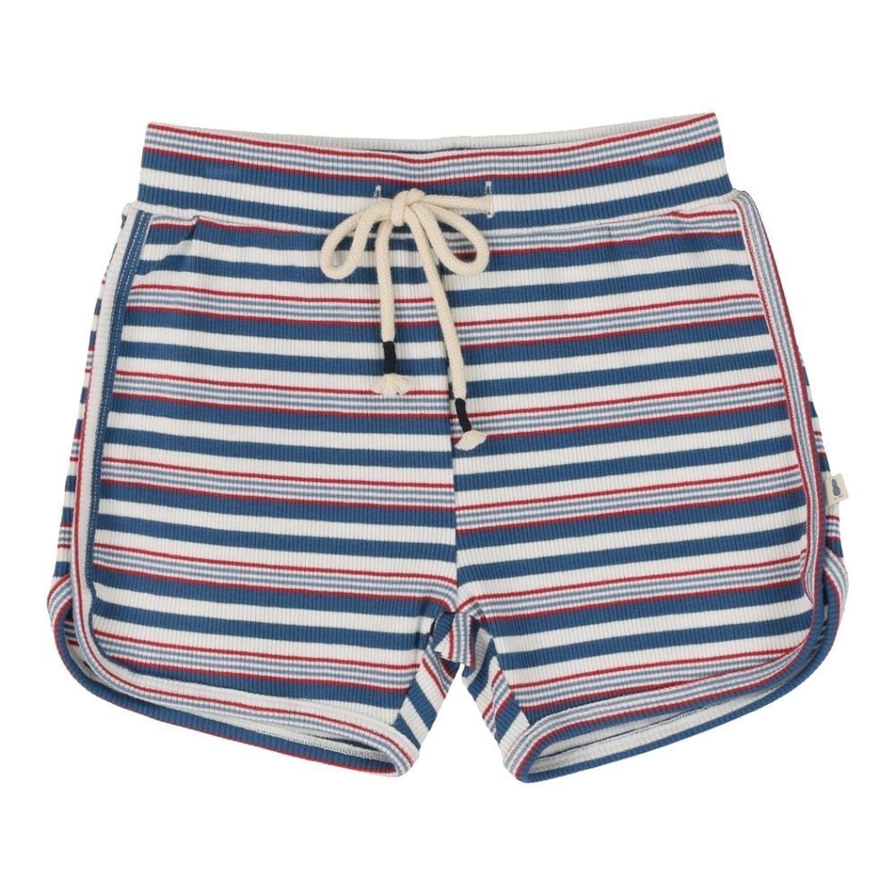 Lil Legs | Boys Shorts Multistripe (Vintage Contrast Collection)